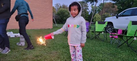 Sparkles + marshmallows = HAPPY!